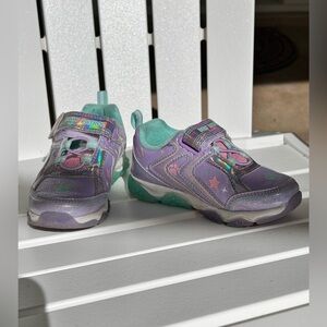 Paw Patrol Kids Lighted Sneakers - Purple and Aqua